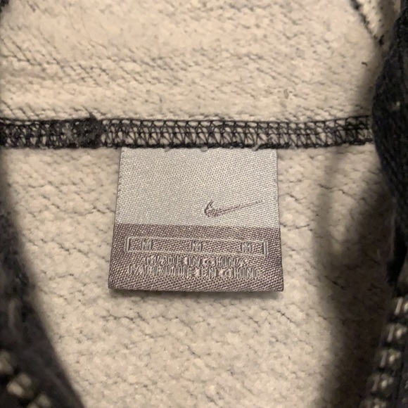 Nike men’s hoodie unfinished hem M zip up pullover - Picture 5 of 6